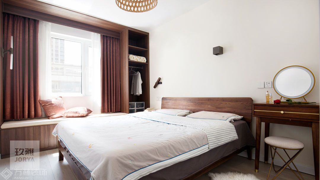 现代简约小户型现代之居，二人世界的美好生活-卧室